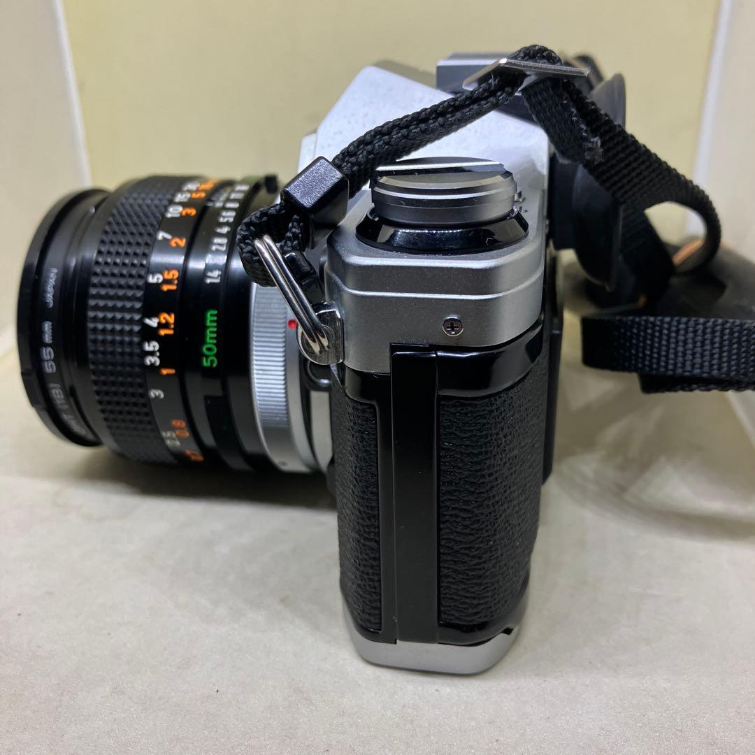 Canon AE-1とFD 50mm F1.4 S.S.Cのセットになります。