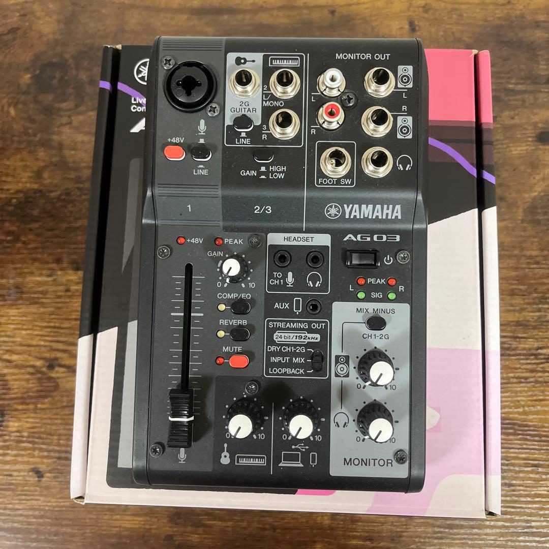 I*K様 YAMAHA AG03MK2