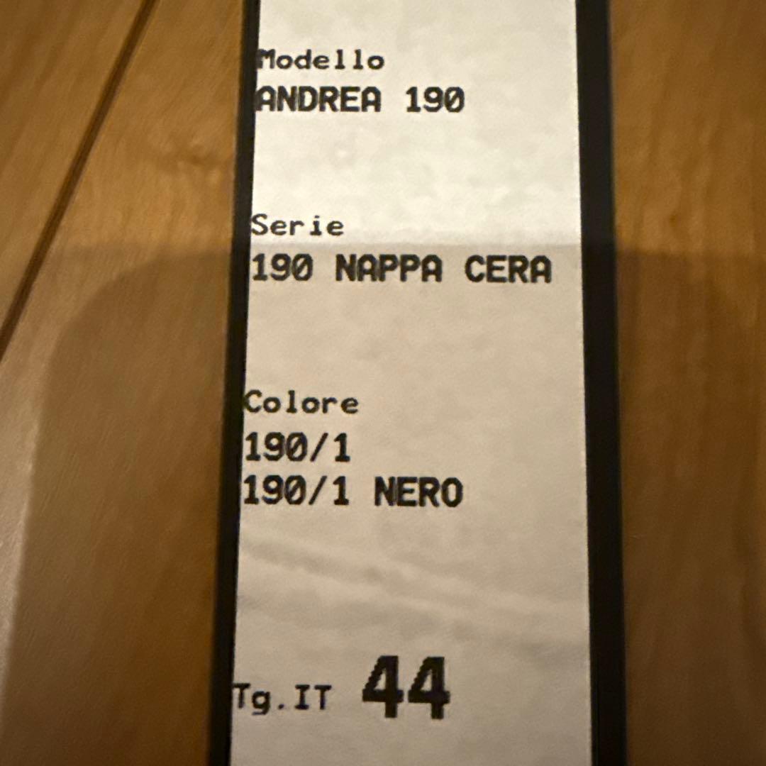 つ*ん様 EMMETI ANDREA 44 ブラックレザー シングルライダースジ