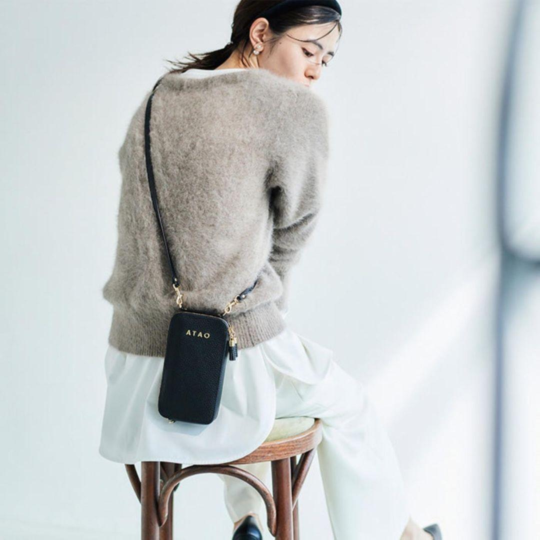 【未使用に近い】ATAO　❤️アミュレット・ケリー❤️　ブラック/ゴールド