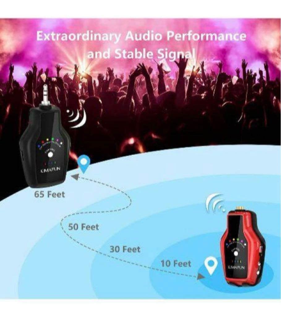 【値下げ】KIMAFUNワイヤレスインイヤーモニターシステム