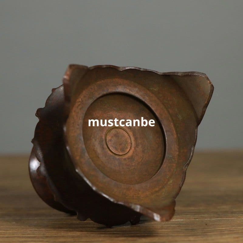 銅器 聴琴炉 宮灯香炉 香具 室内檀香炉 工芸品 置物