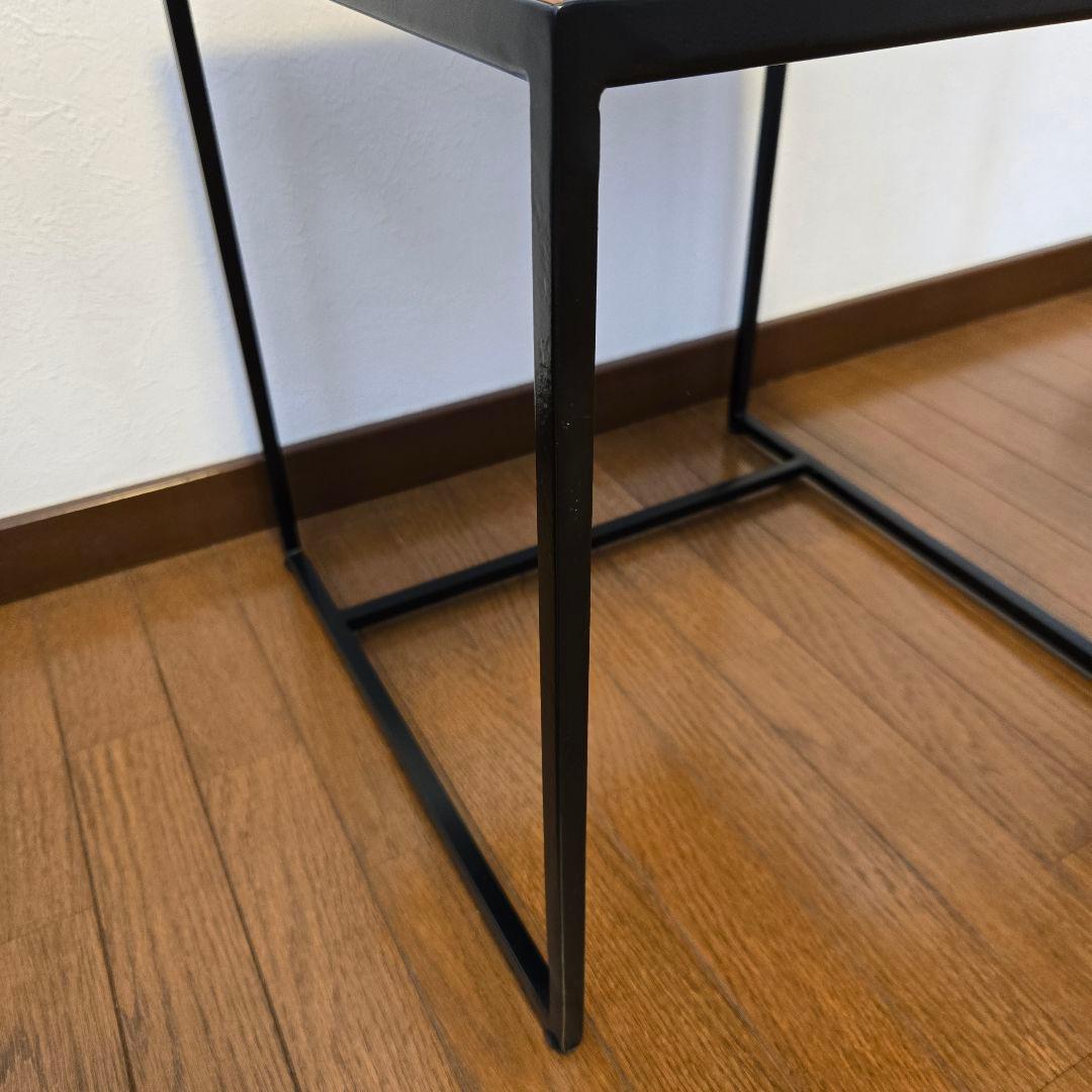 大小2つセット dareels TWO NEST TABLE re:ceno