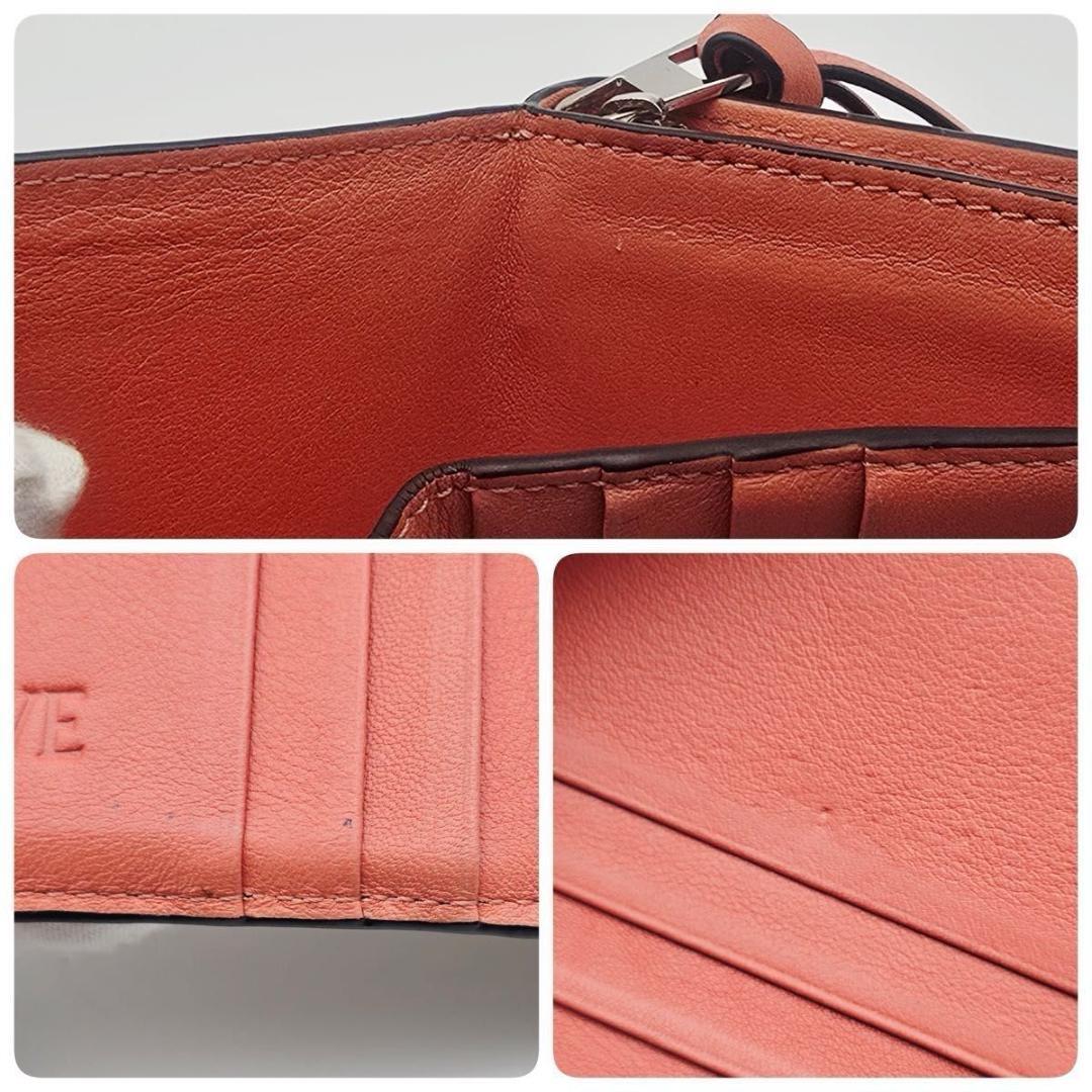 LOEWE ロエベ トライフォールド コンパクトウォレット 二つ折 アナグラム.