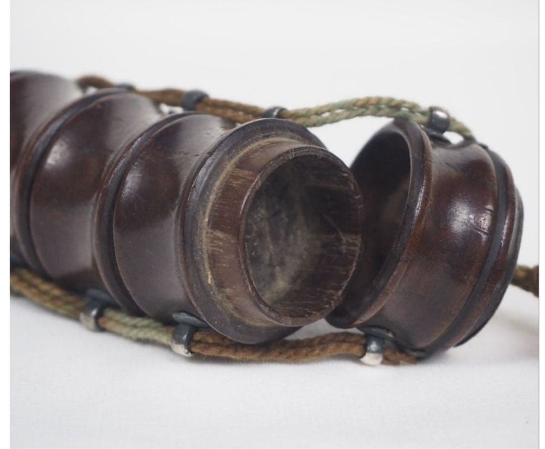 送料無料　竹形印籠・銅製瓢箪形薬入　銀使用　★希少★