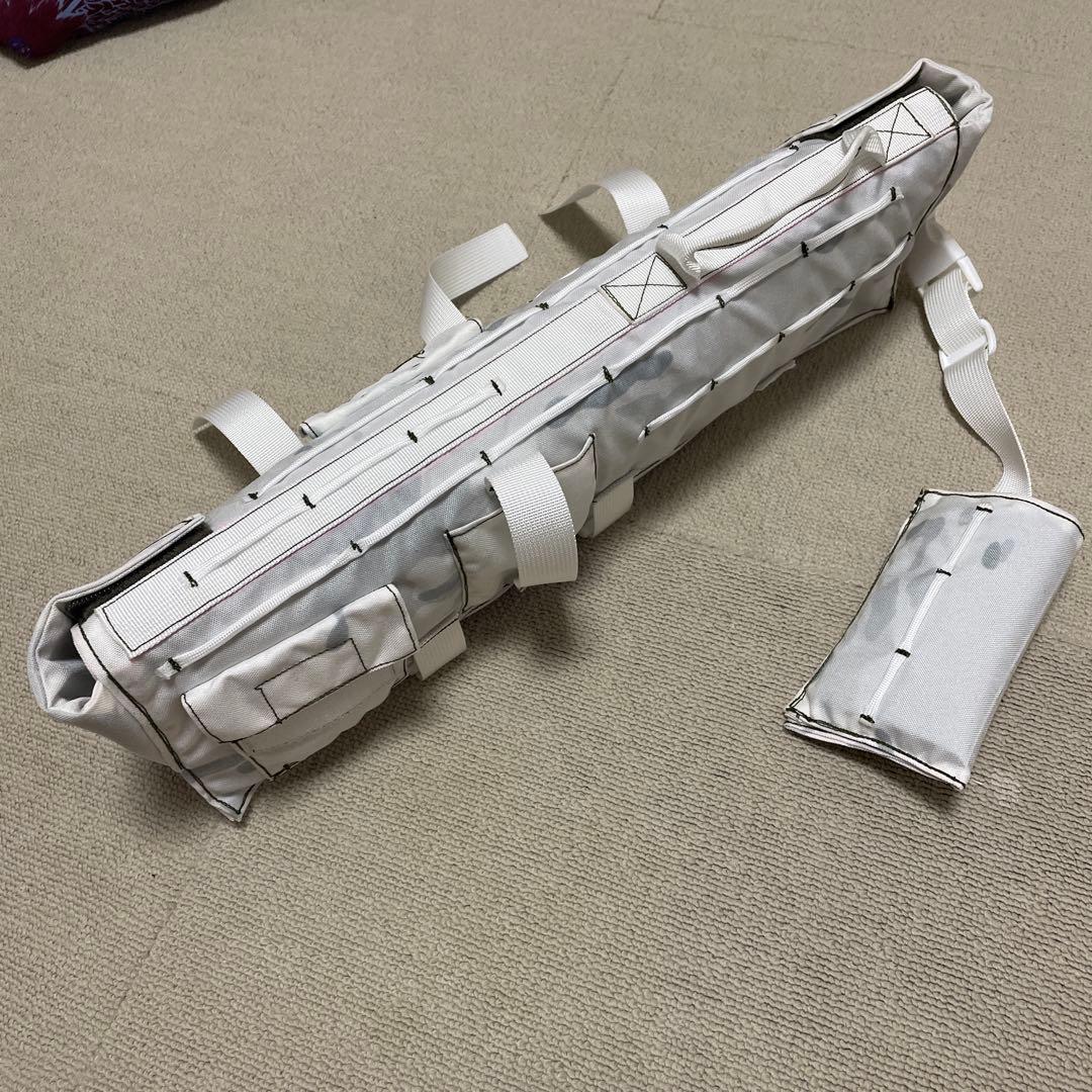 マズルカバー&スコープカバー　　陸上自衛隊　　白色　白ジュートなし