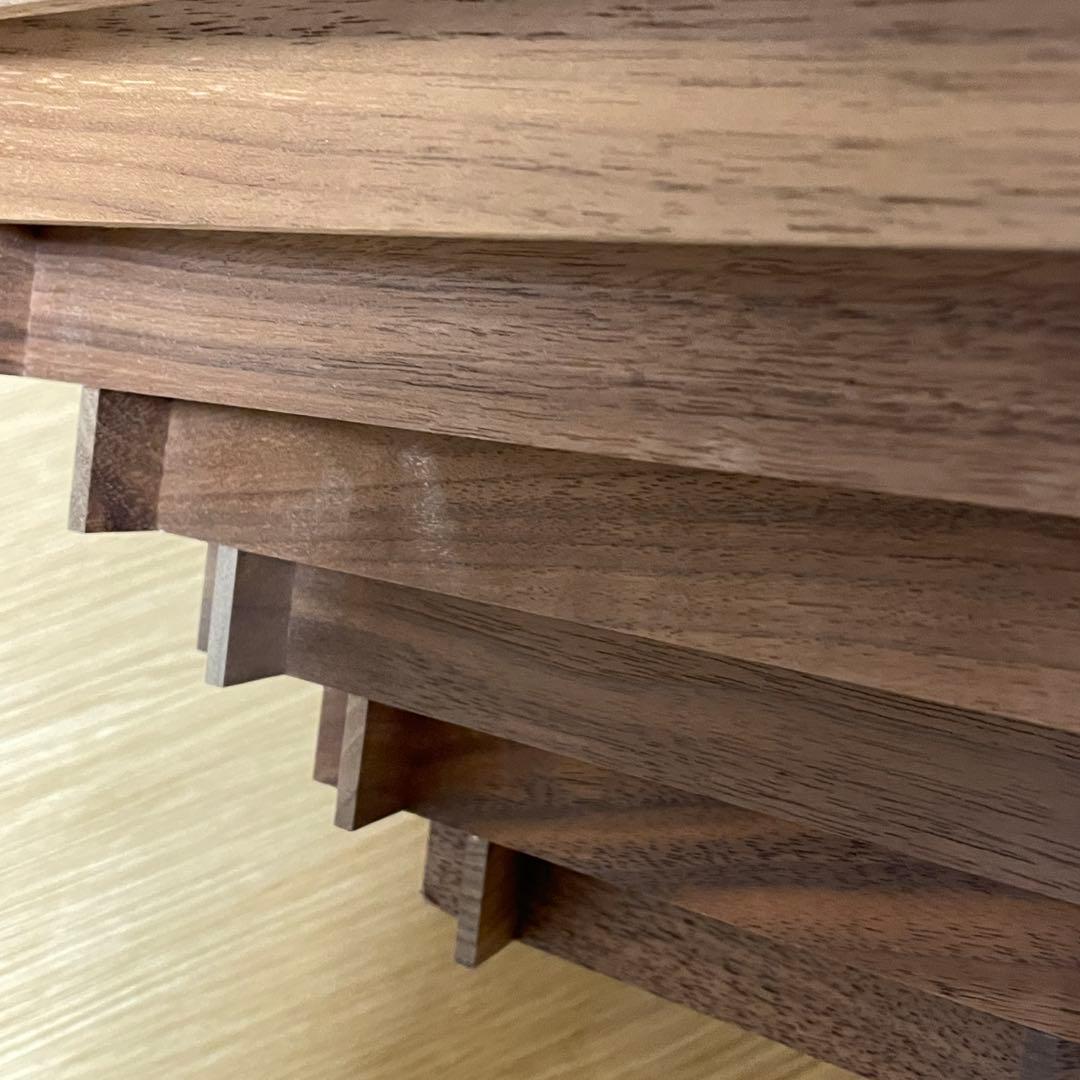 ウニコ　ZEONG APROZ 木製ペンダントライト 階層デザイン