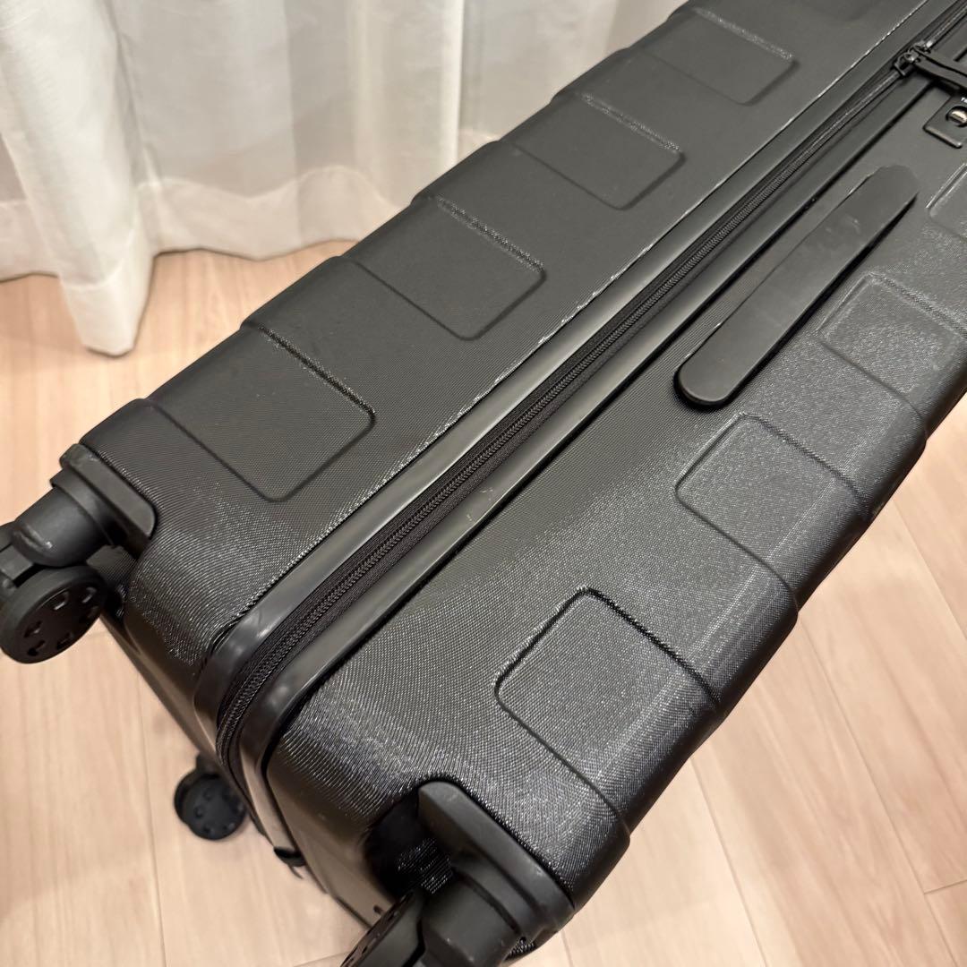 無印良品 ハードキャリーケース スーツケース 廃版 88L ブラック