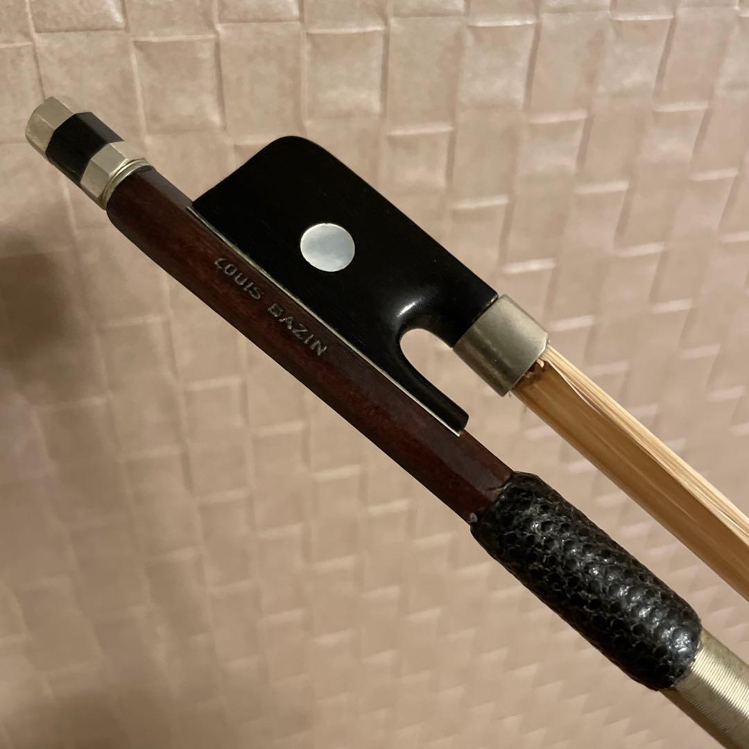 Raffin鑑定書 Louis bazinフレンチlaberte バイオリン弓