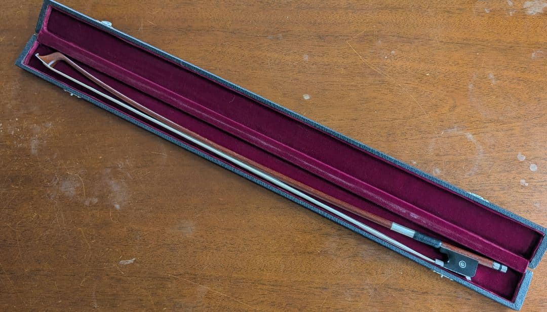 【チェロ弓】ALFRED KNOLL ★★ ドイツ 送料込 フルサイズ ケース付