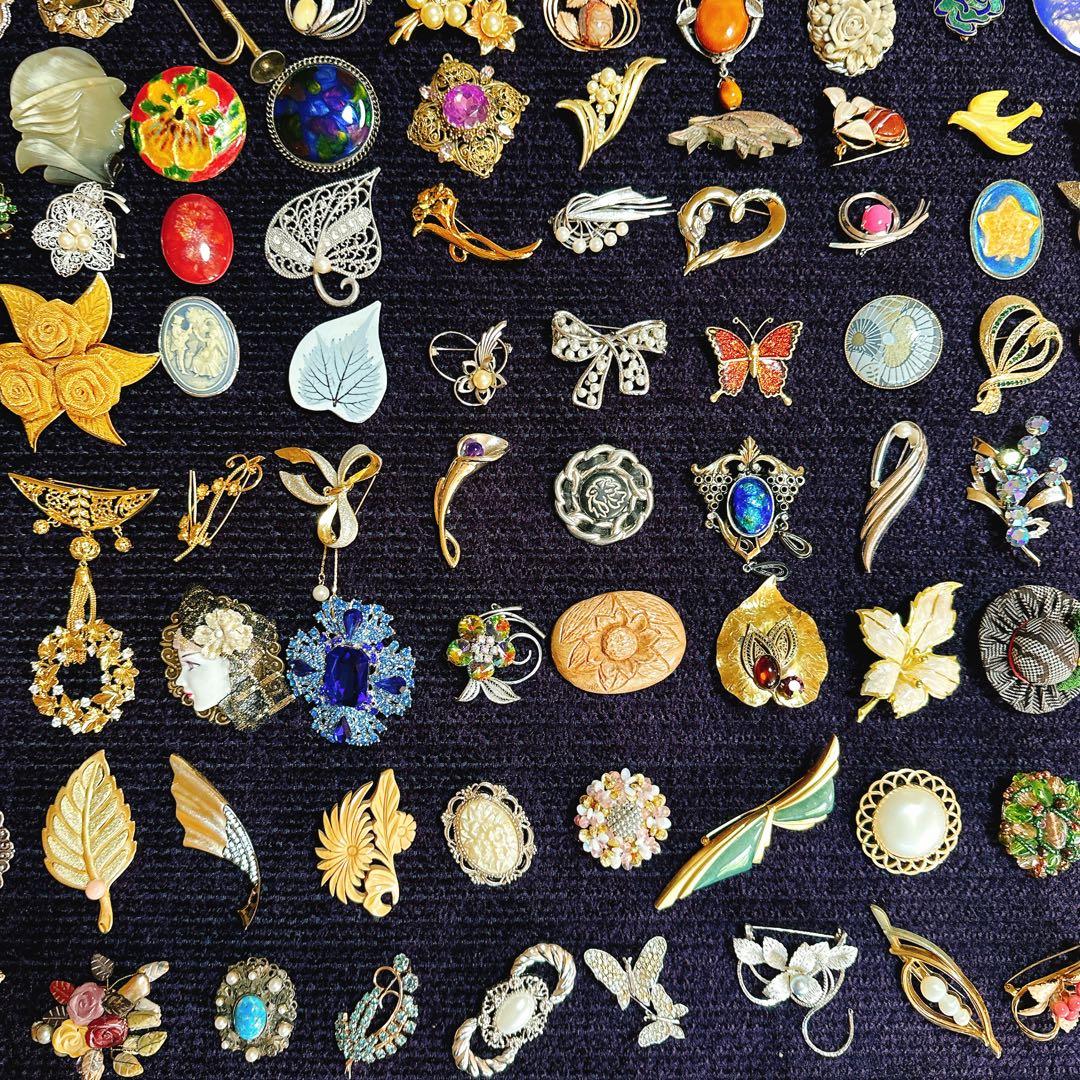 【専用価格】ブローチ　まとめ売り　大量　120点