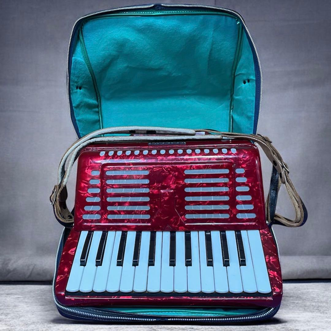 YAMAHA SOPRANO 25 アコーディオン ソフトケース付