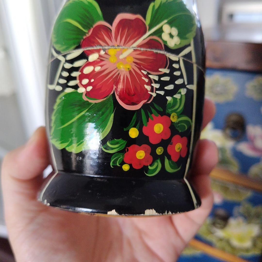 レア！suicoke スイコック スカルマトリョーシカ ブラック×レッドフラワー