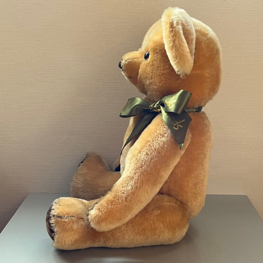 ［ハロッズ×メリーソート］大きいテディベア