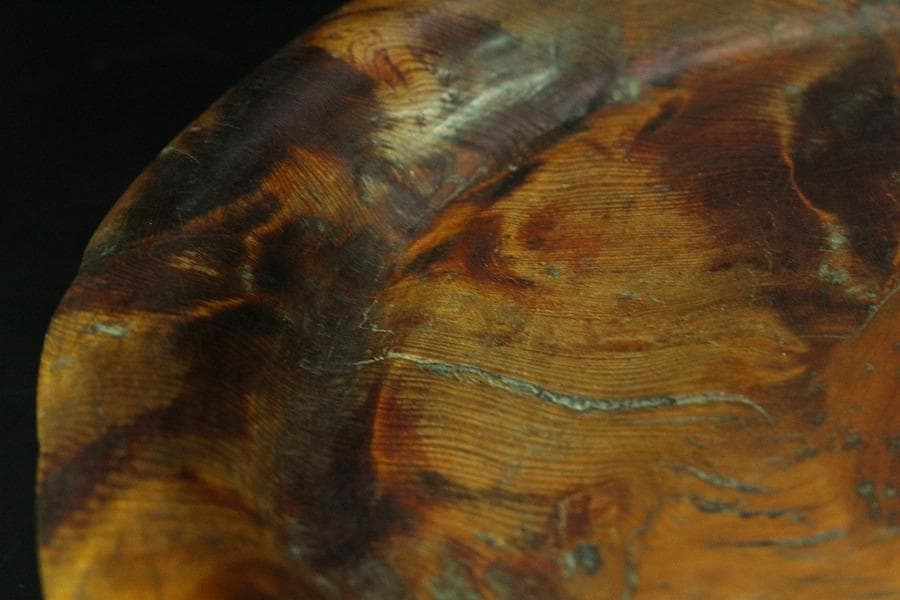 老松 古材 盆 煎茶 敷き盆(K-RC949)