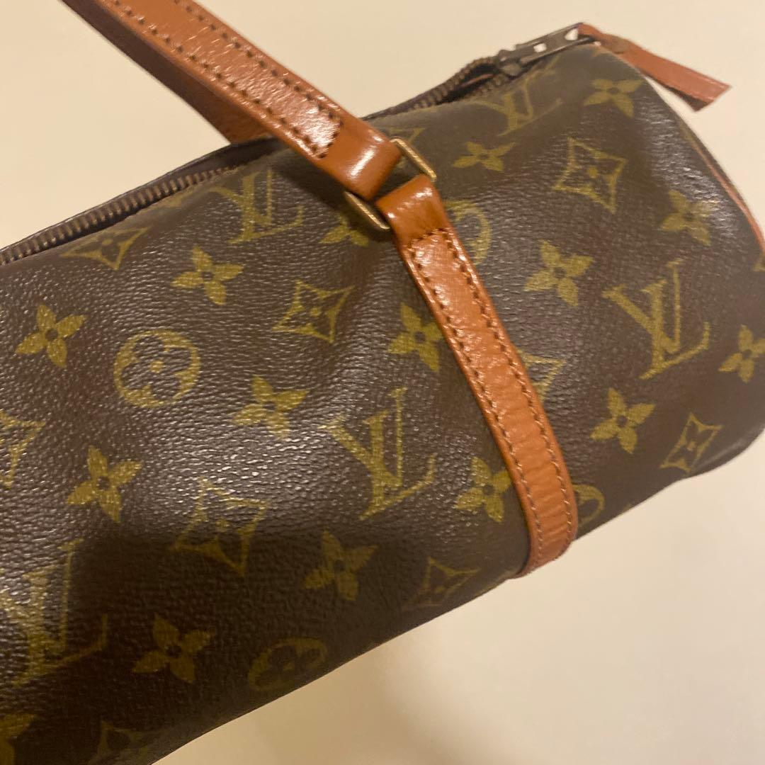 Louis Vuitton ブラウン ハンドバッグ ミニポーチ付き