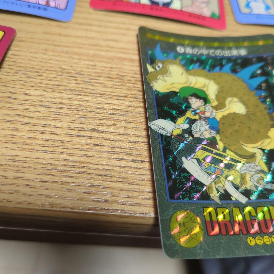 当時物ドラゴンボール ビジュアルアドベンチャーカード19種セット（キラ1枚有り）