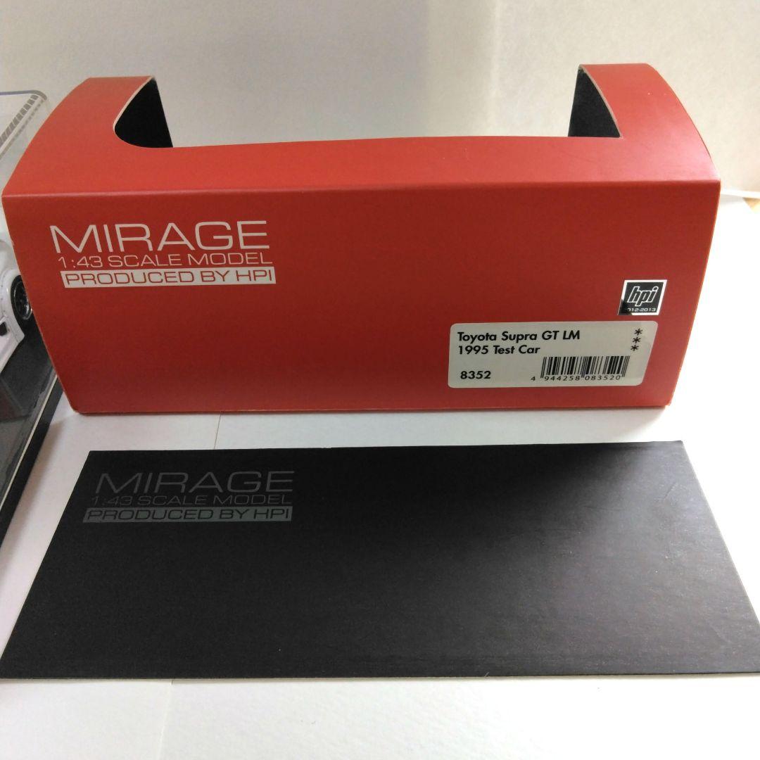 MIRAGE 1/43 ミニカートヨタスープラ GT LM