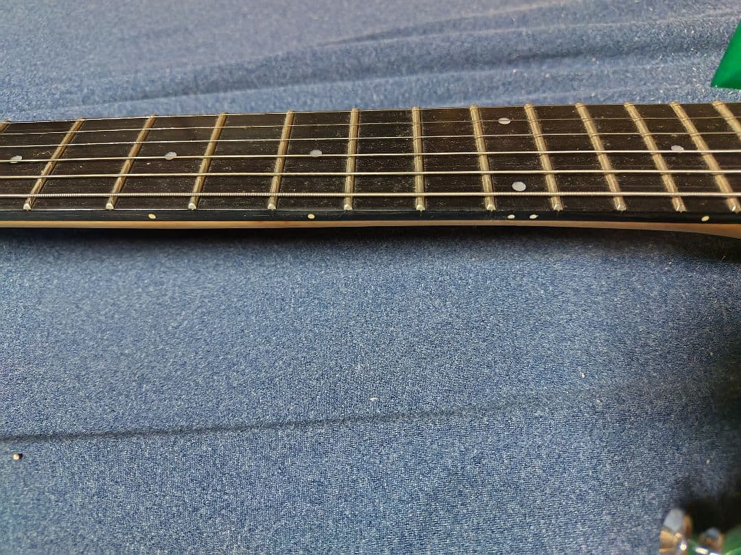 ギター ESP edwars e-mv-125fr Turquoise green