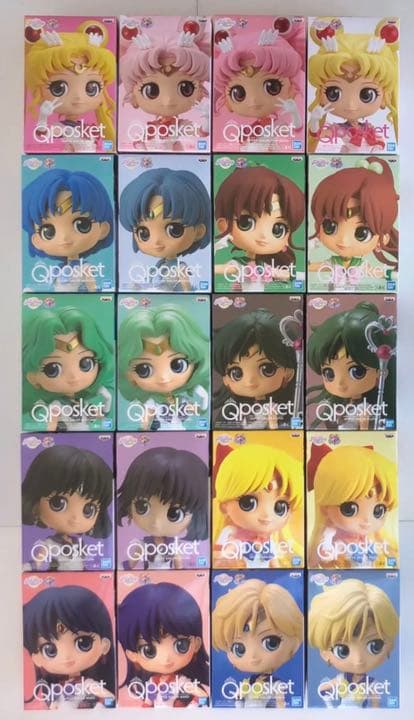 劇場版 美少女戦士セーラームーン Qposket 初版 コンプリート