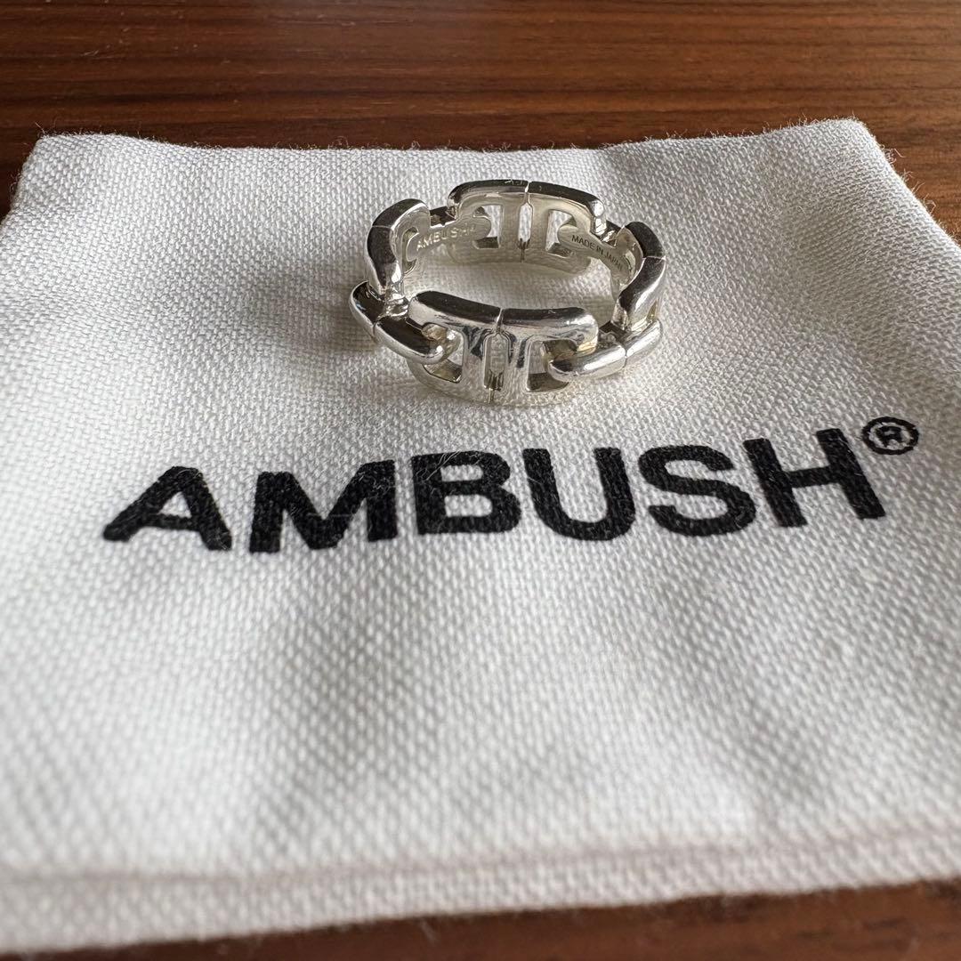 AMBUSH MONOGRAM CHAIN RING ABC さん専用