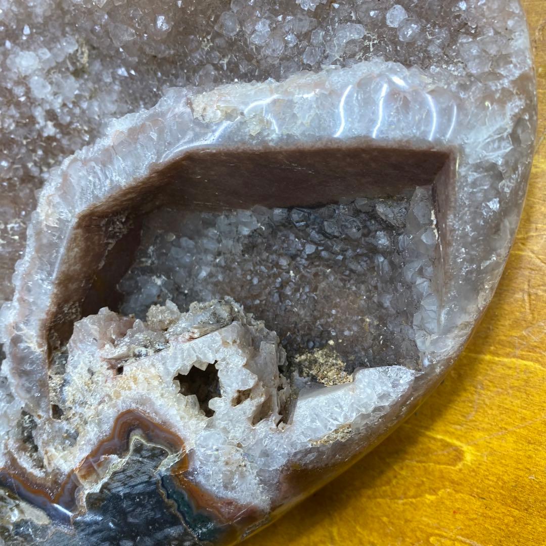 ハート型アメジスト 天然石 直径約25cm 3.5kg