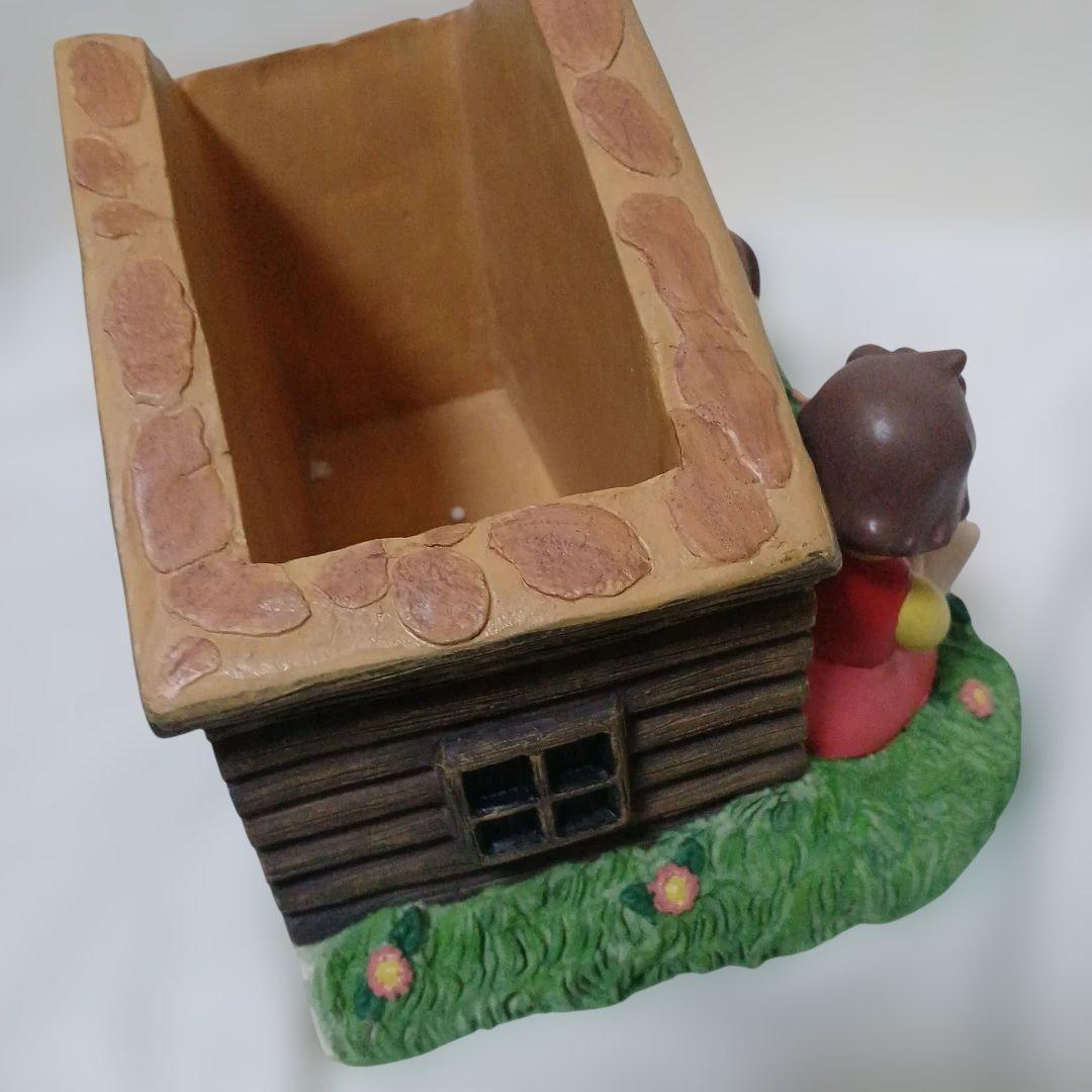 アルプスの少女 ハイジ ユキちゃん 植木鉢 ガーデニング レア ガーデニング