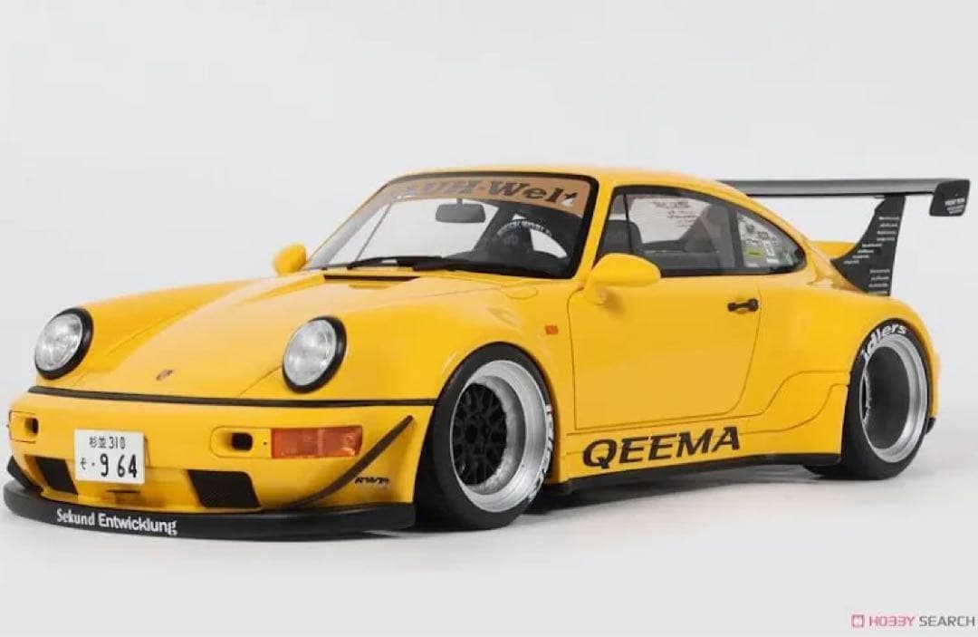 Porsche 911 RWB QEEMAGTスピリット ミニカー