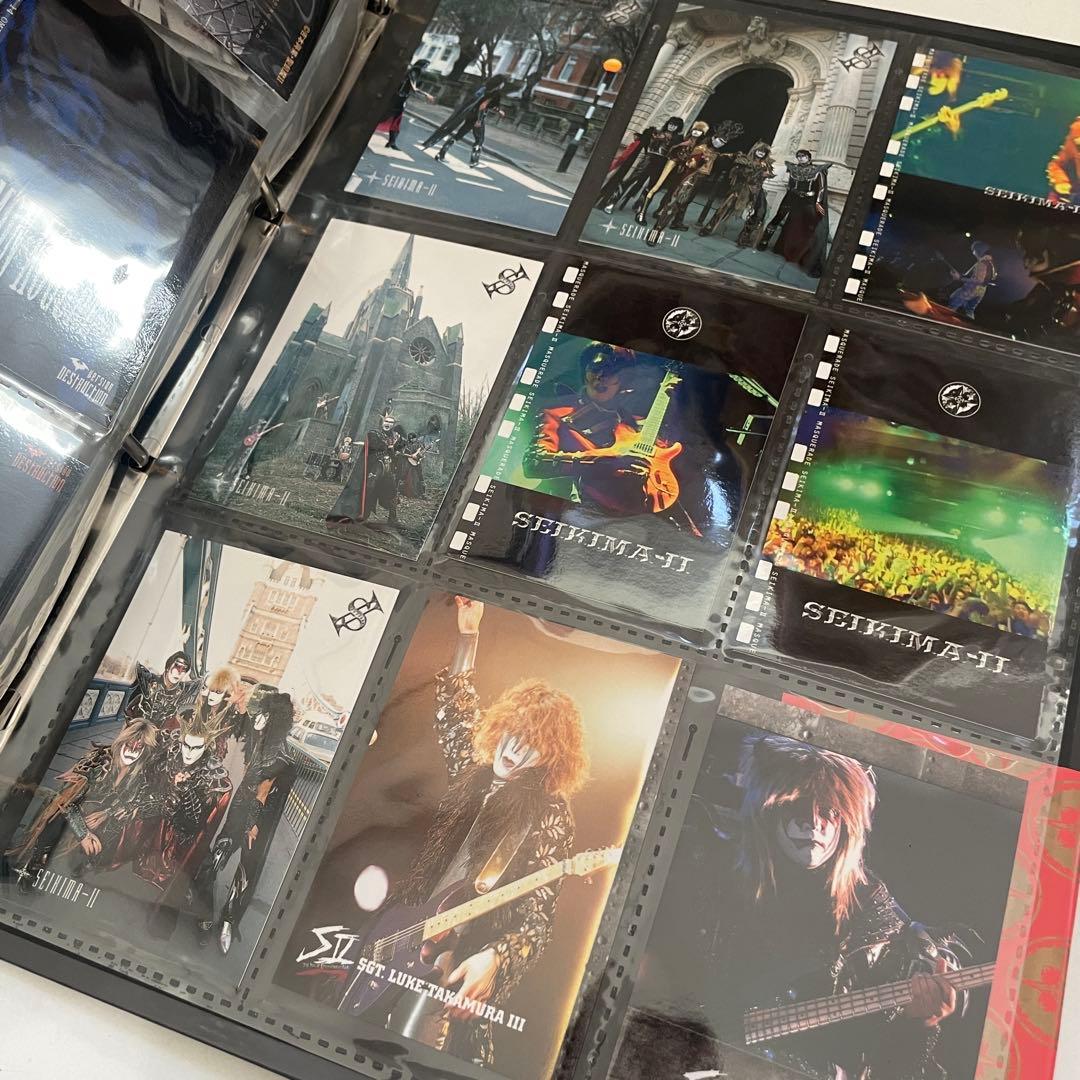 9. 聖飢魔II トレカ カード バインダー ステッカー うちわ グッズ まとめ