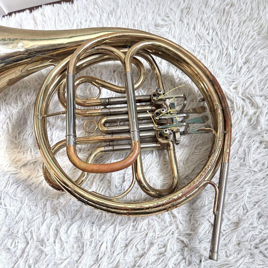 ヤマハ フレンチ ホルン YHR-313　ジャンク　ケース　マウスピース
