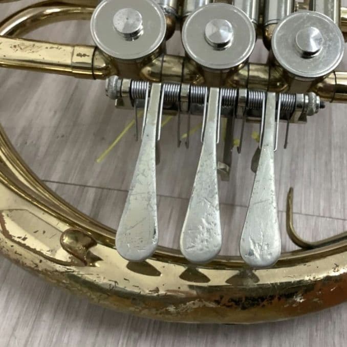 ヤマハ フレンチ ホルン YHR-313　ジャンク　ケース　マウスピース