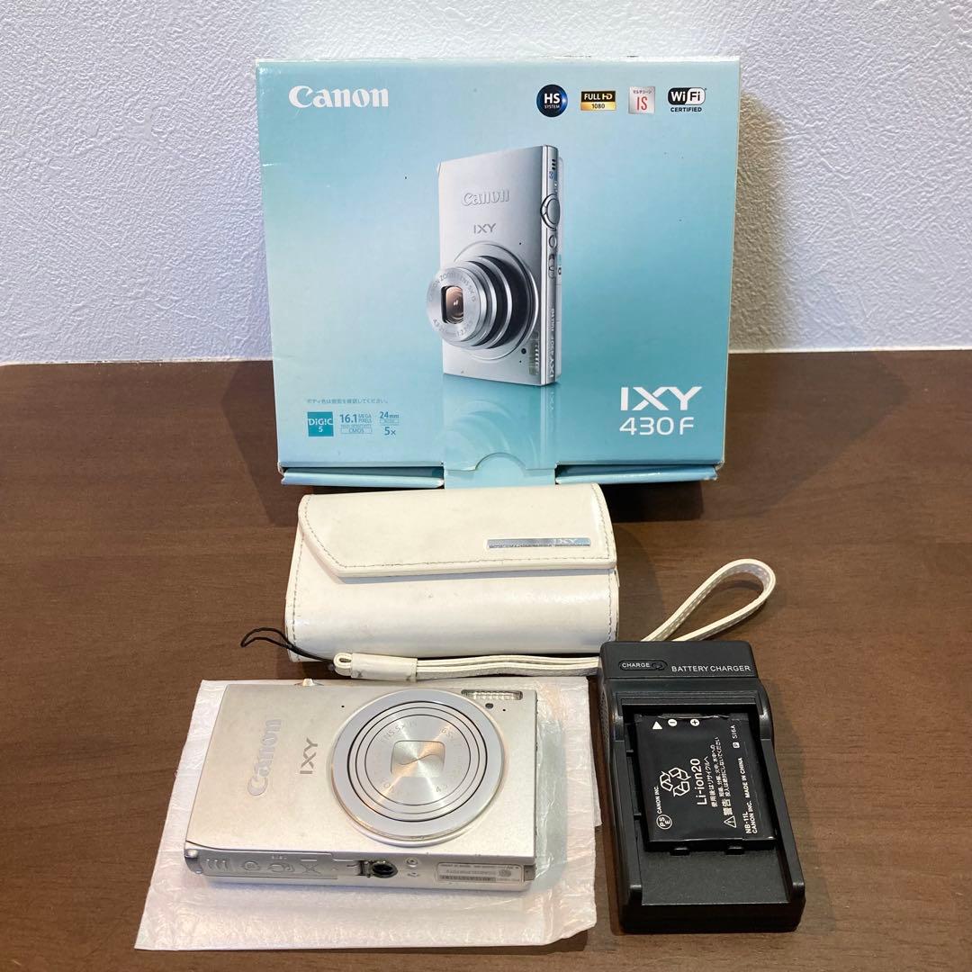 Canon IXY430F シルバー コンパクトデジタルカメラ 訳あり品