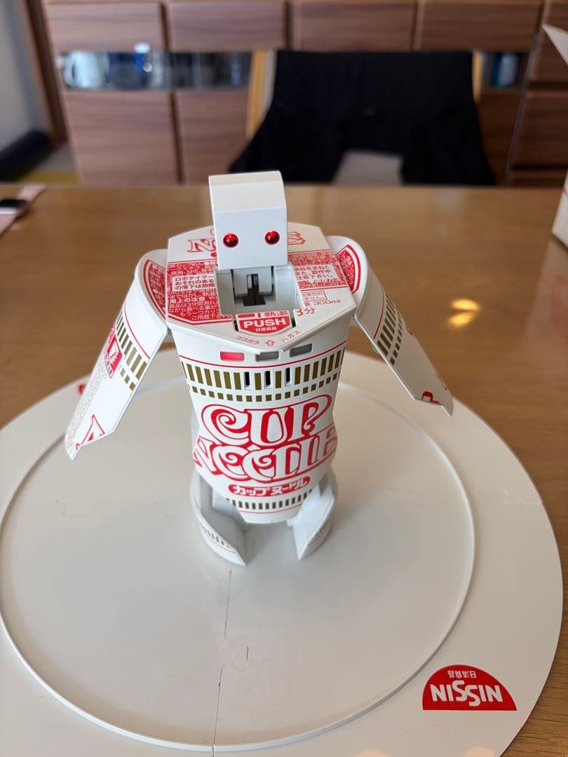 NISSIN カップヌードル ロボタイマー「花のワルツを踊る」