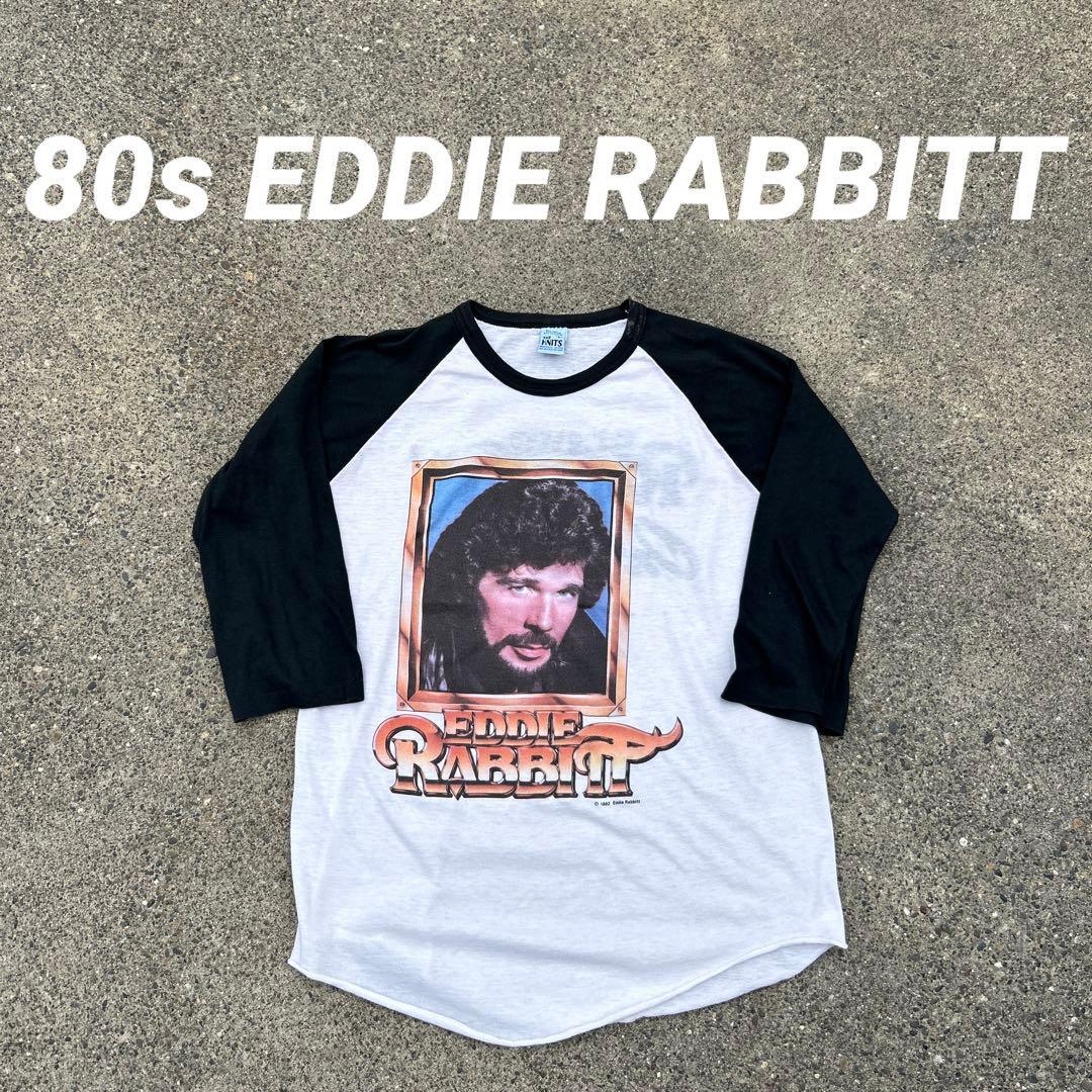 80s USA製 EDDIE RABBITT Tシャツ バンT コピーライト