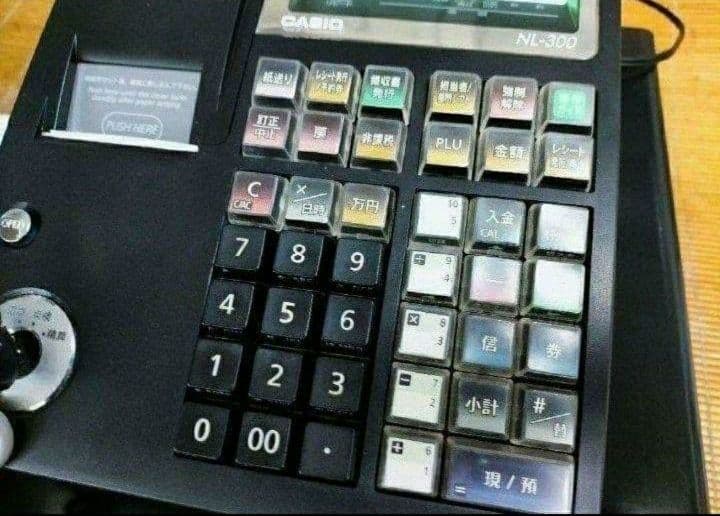 カシオレジスター　TE-340/NL300　フル設定無料　016266