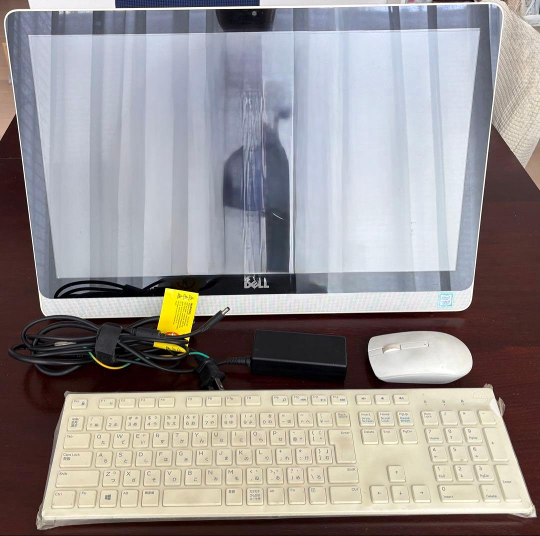 DELL Inspiron22 3264 デスクトップ、純正キーボード&マウス