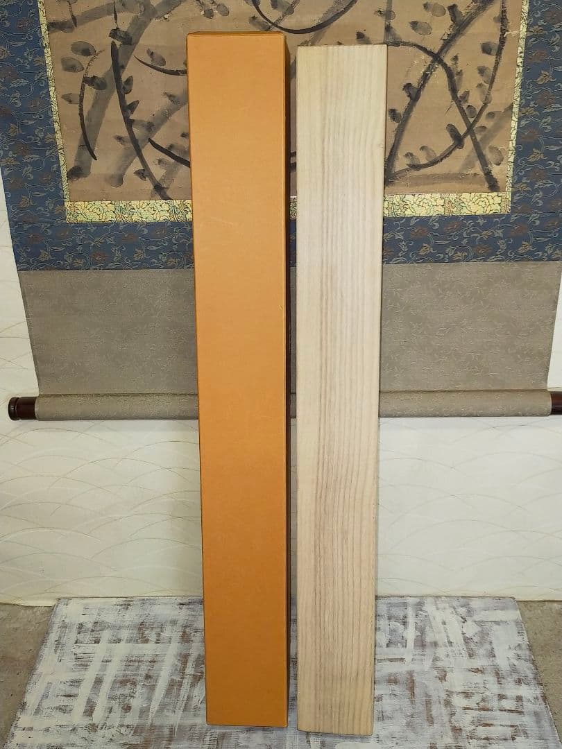 ♥【模写】　掛軸　与謝蕪村　人物　桐箱付き　掛け軸　骨董品