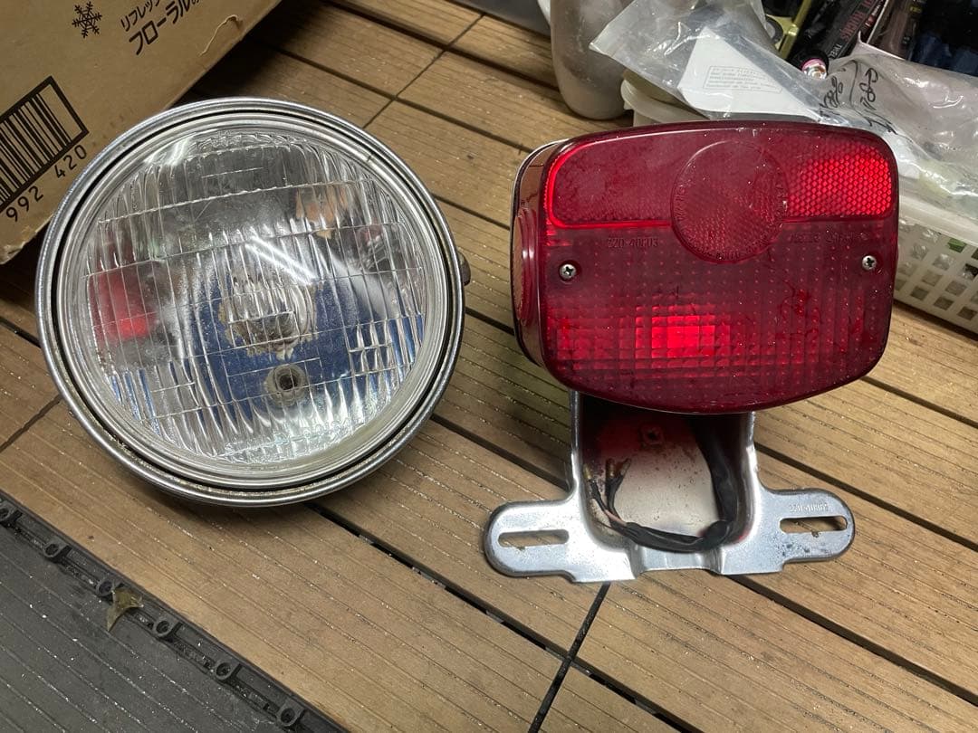 z400 LTD ヘッドライト　テールランプ