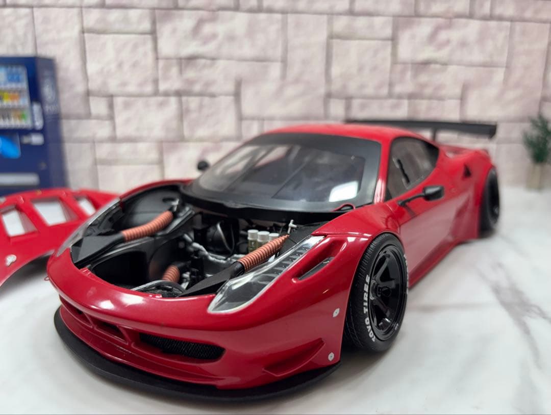 1/18ミニカー　フェラーリ458GT3 カスタム