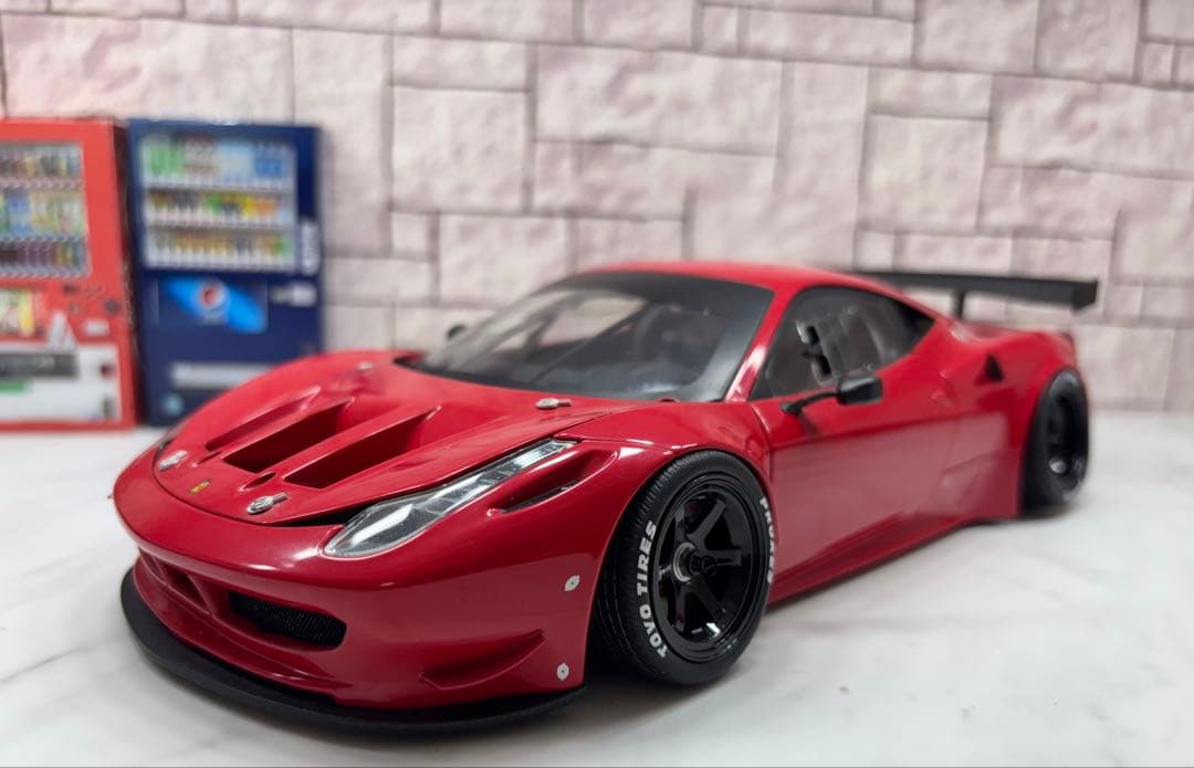 1/18ミニカー　フェラーリ458GT3 カスタム