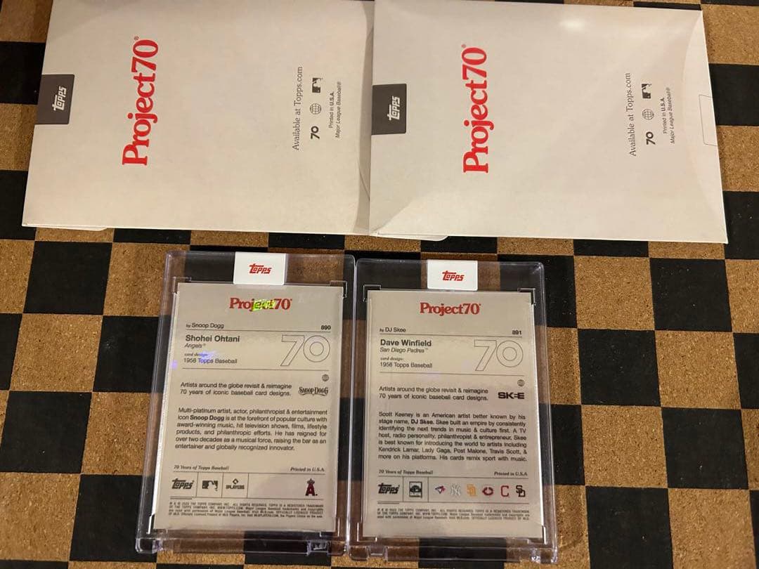 Topps Project 70 #890 #891 2枚セット大谷翔平