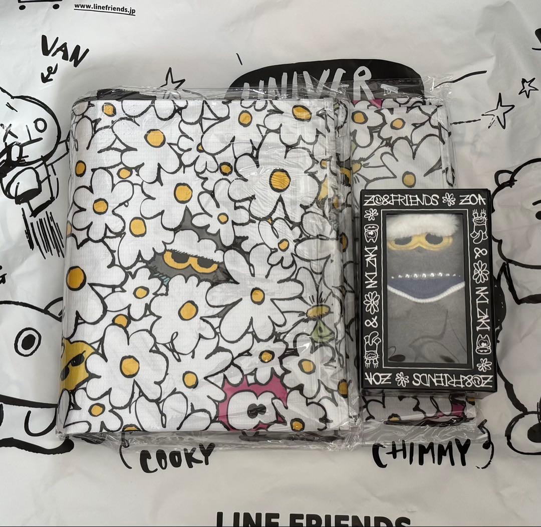 ZO&FRIENDS ポップアップ ZOAラグ ぬいぐるみキーリング 7点