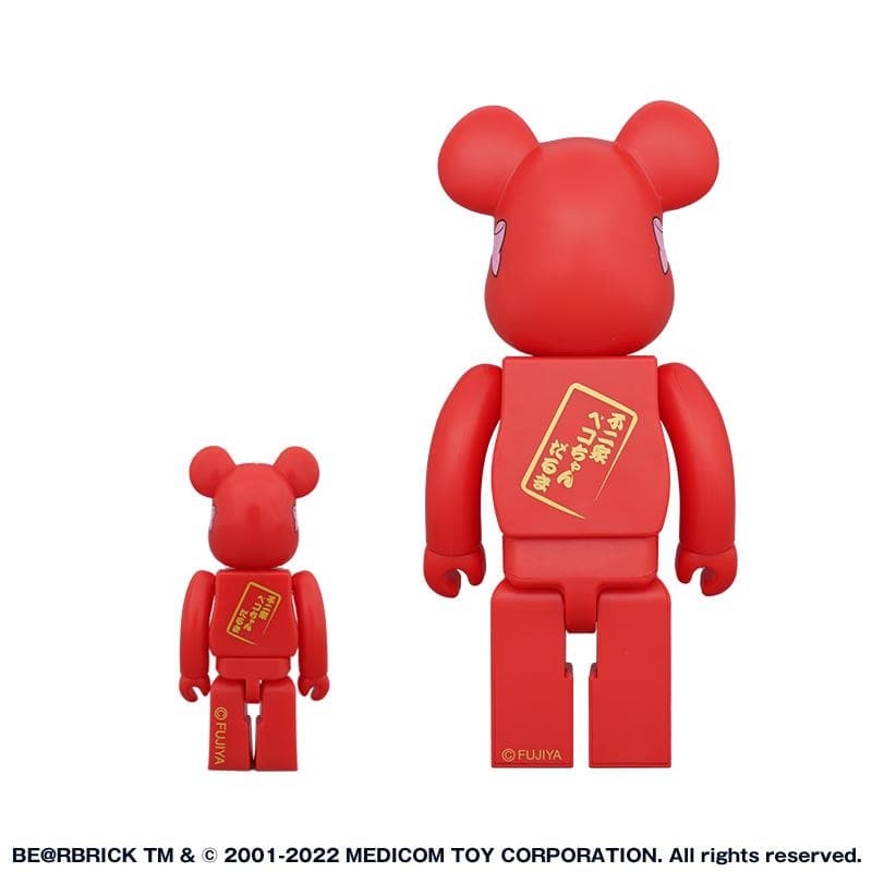 新品✨BE@RBRICK 達磨 ペコちゃん & ポコちゃん 100%&400%