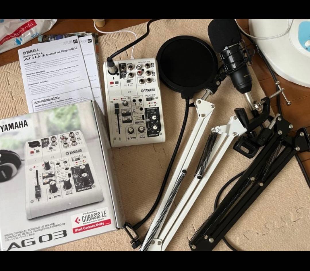 配信機材セット YAMAHA / AG03 イリアム TikTok配信 歌枠
