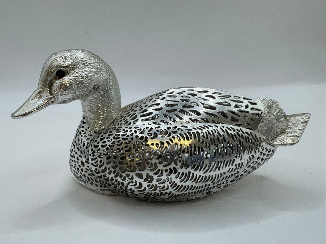 フランス　クリストフル　クリストフルシルバー　鴨　アヒル　Christofle