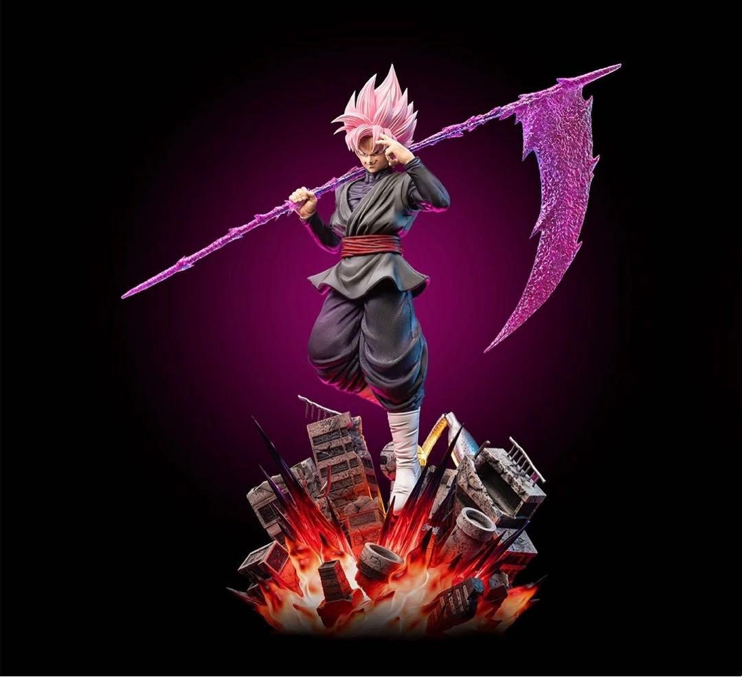 ドラゴンボール 1／4スケール ブラック 孫悟空 フィギュア ガレージキット