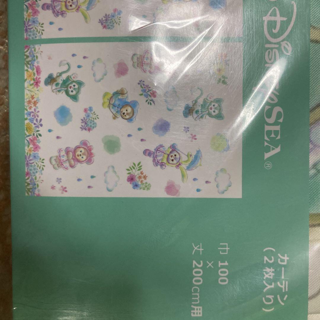 ディズニーシー　ダッフィー　ジェラトーニ　カーテン　ホルダー