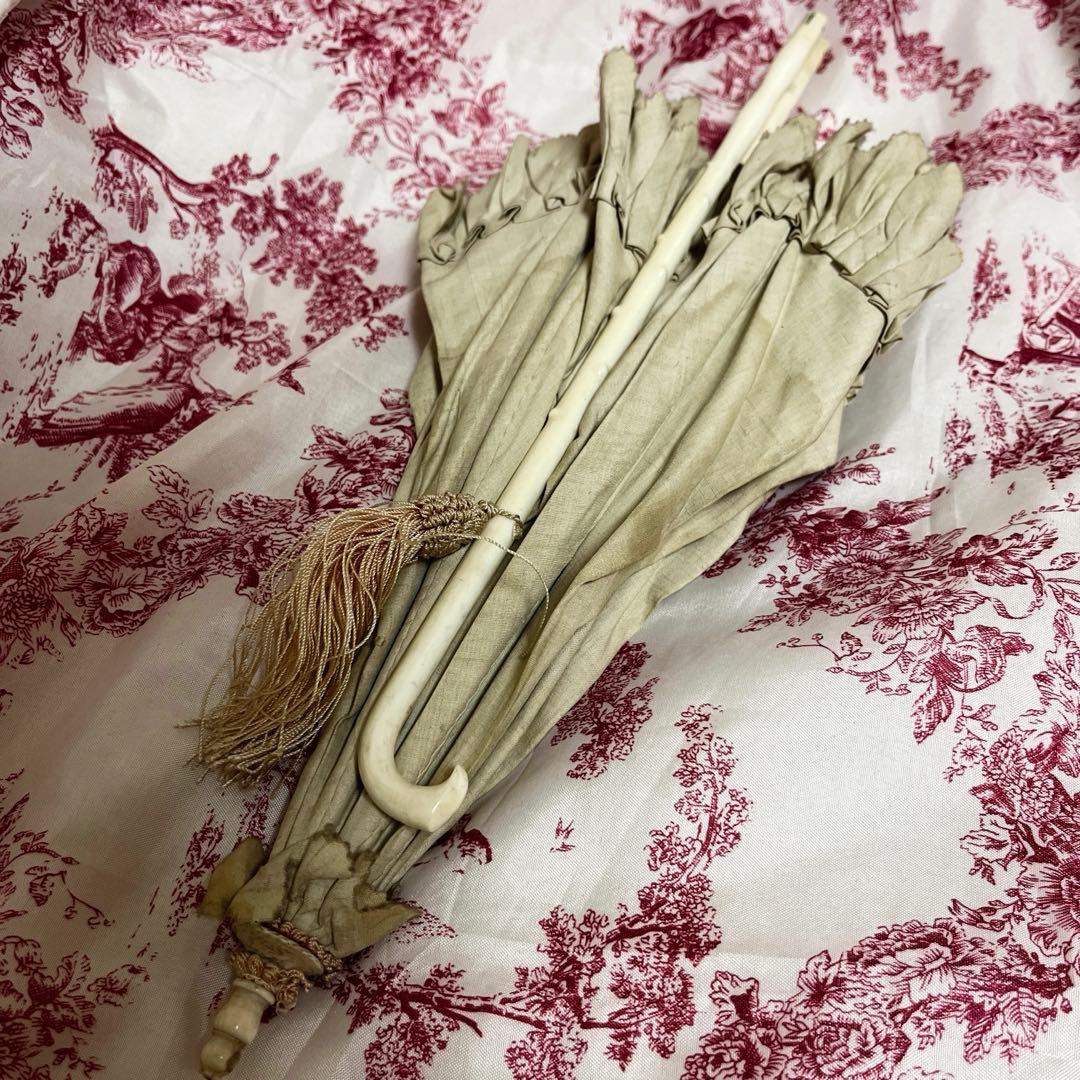 antique edwardian フランスアンティーク貴婦人パラソル