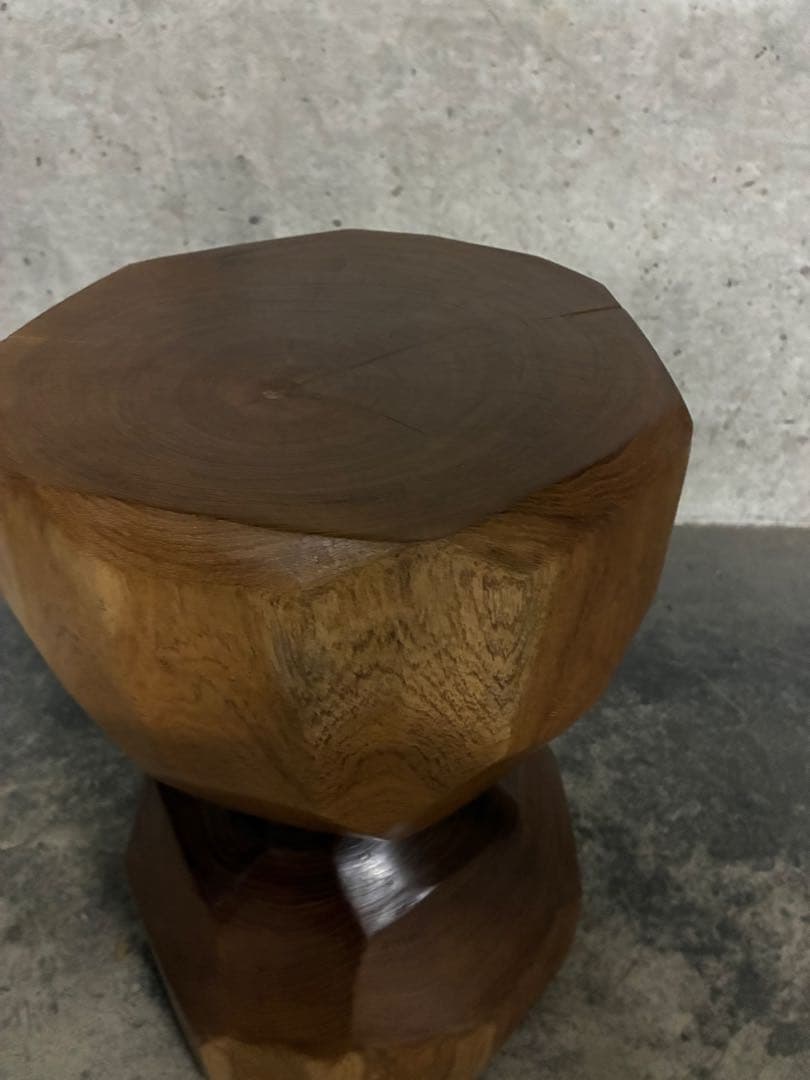 チーク　スツール　インドネシア　アンティーク