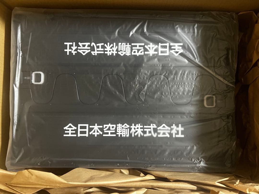 ANA（全日空）オリジナル折りたたみコンテナー ホワイト ブラック セット 新品